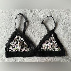 Auden Floral Triangle Bralette L